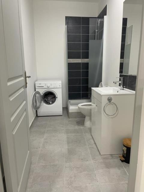 Rdc - Appartement F3 Villiers Le Bel 95 Proche De Paris Roissy ภายนอก รูปภาพ